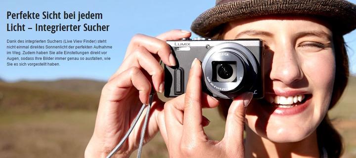 Actual product image Panasonic Lumix TZ61 (1/2,3'')