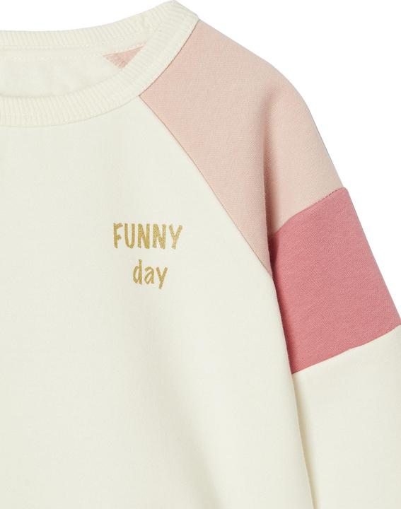 Produktbild Vertbaudet Mädchen Colorblock-Sweatshirt mit Recycling-Polyester (92)