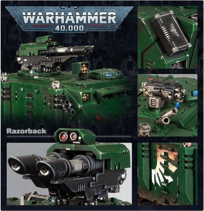Produktbild Games Workshop Space Marines Razorback (Kunststoff)