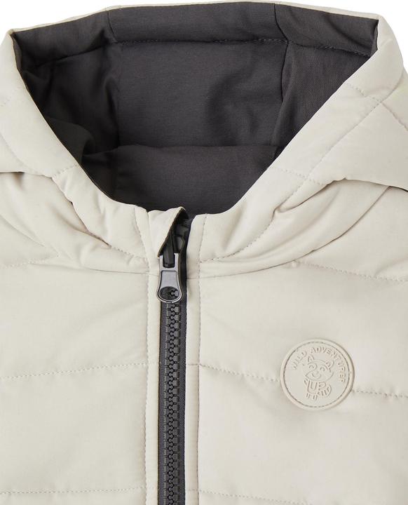 Actual product image Vertbaudet Reversible baby jacket with recycled polyester (74)