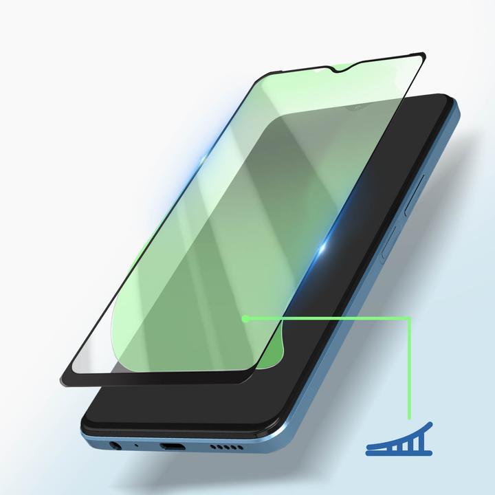 Produktbild Avizar Panzerglas Schutzfolie 9H (1 Stück, Oppo A38)