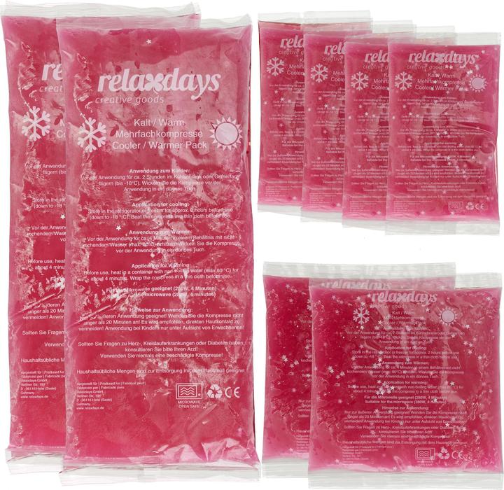 Produktbild Relaxdays Pinke Kühlpads (1 x, 160 g)