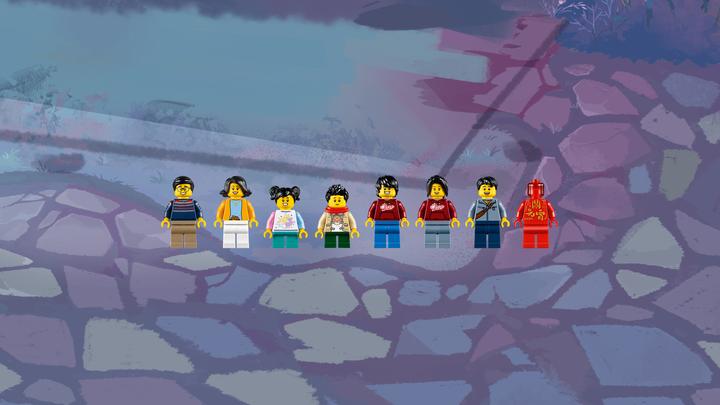 Actual product image LEGO Spring Lantern Festival (80107, LEGO Rare Sets)