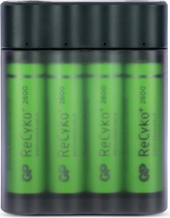 Actual product image GP Batteries CHARGE AnyWay 3in1 Charger & Powerbank (2600 mAh, 12.50 Wh)