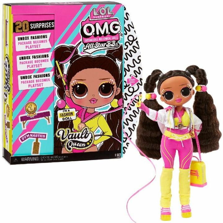Actual product image L.O.L. Surprise! OMG Sports Doll-Gymnastics