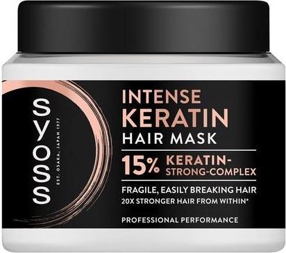 Immagine prodotto Syoss Intense Keratin maska do włosów łamliwych 400ml (400 ml)
