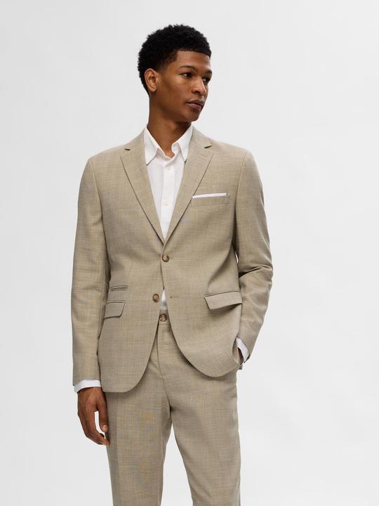Image du produit Selected Homme Blazer en lin mélangé (42)