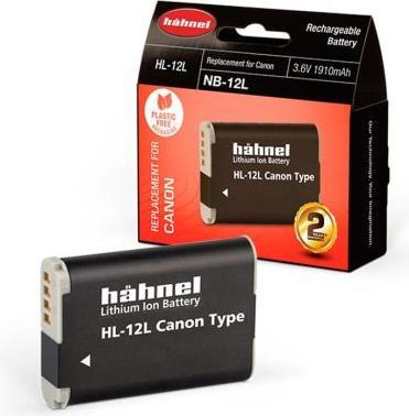 Image du produit Hähnel Batterie de rechange HL-12L, pour Canon NB-12L (Batterie de l'appareil photo)