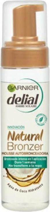 Produktbild Garnier NATURAL BRONZER mousse autobronceadora 200 ml (Selbstbräunungsschaum, 200 ml)