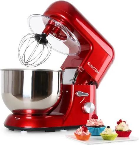 Actual product image Klarstein Bella Rossa Food Processor1200 Watt, 5 Litre, Red