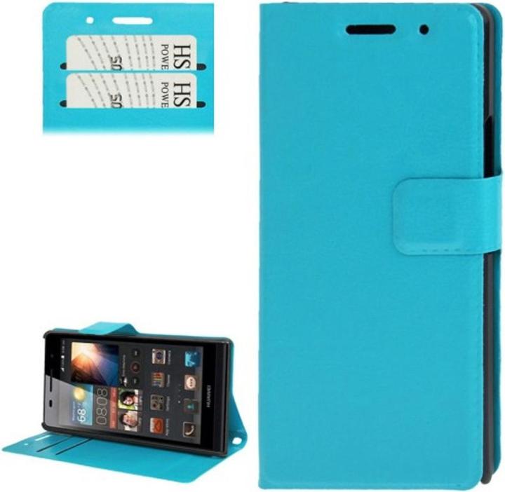 Produktbild König Design Handyhülle für Handy Huawei Ascend P6 türkis (Huawei Ascend P6)