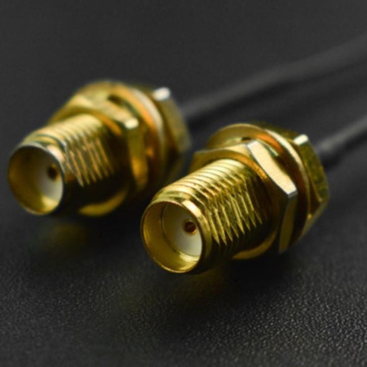 Actual product image DFRobot IPEX to SMA Female Adapter 2pcs.
