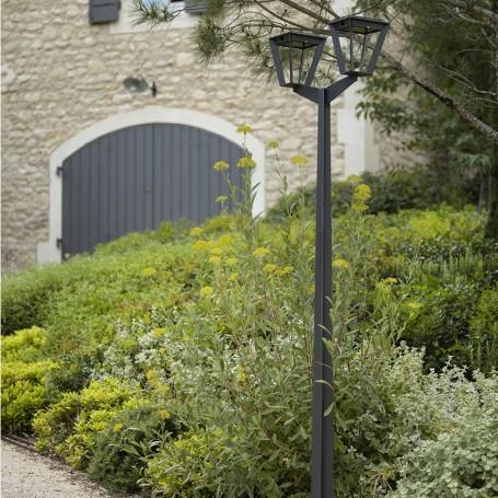 Produktbild Les Jardins Metro Doppel Solarstehlampe Wireless 500 lumens (500 lm)