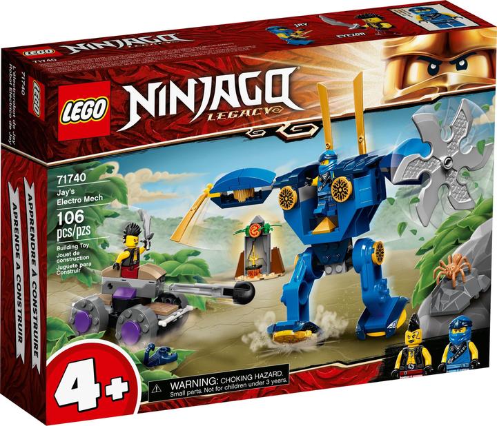 Actual product image LEGO Jay's Electro-Mech (71740, LEGO Ninjago)