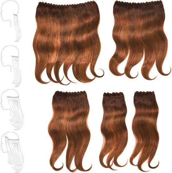 Immagine prodotto Balmain Clip-In Weft Set Memory®hair 45 cm (Oslo, 45 cm)