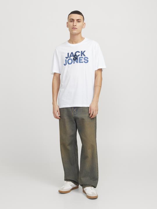 Actual product image Jack & Jones Logo round neck T-shirt T-shirt (L)
