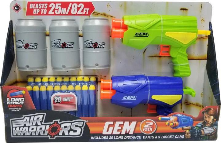 Actual product image Buzz Bee 62490 Gem 2Pk With 3 Cans 20 Ld Darts