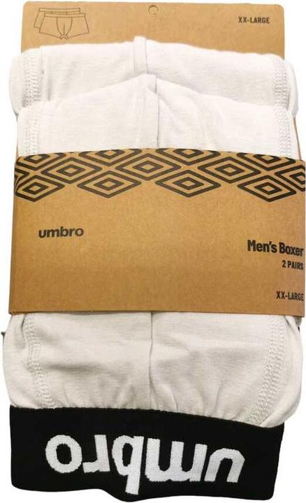 Umbro Herren Boxershorts 2er Set (XXL, 2er Pack)