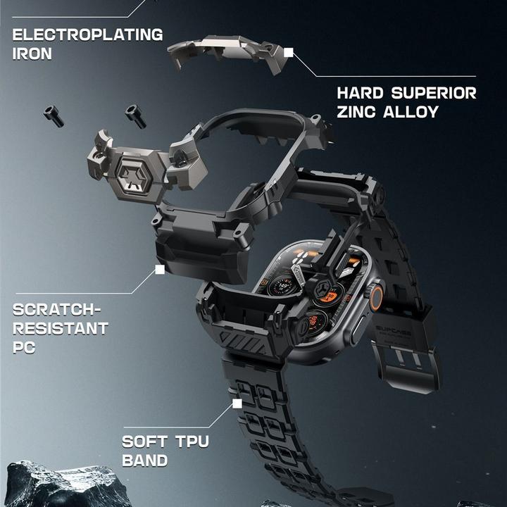 Produktbild Supcase - Unicorn Beetle Ore - Apple Watch Ultra / Ultra 2 - Black