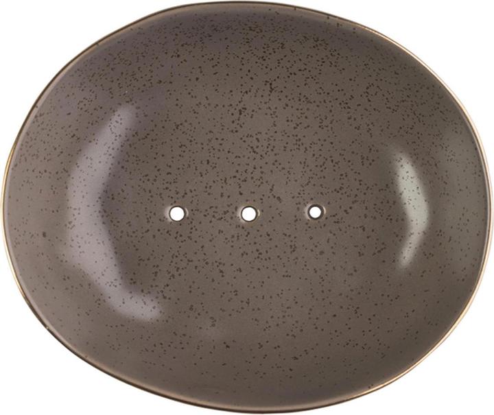 Klar High Brown soap dish