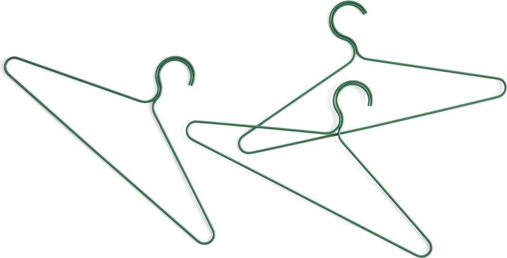 HAY Set of 3 Colour Hanger - Jungle Green (3 x)