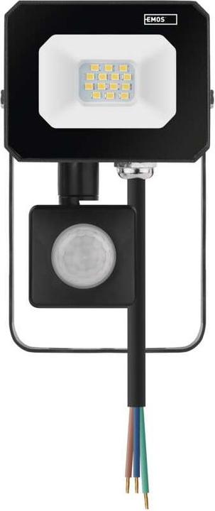 Actual product image Emos LED reflector SIMPO with motion sensor, 10 W, neutral white (1000 lm)