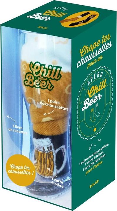 Image du produit Solar Chope tes chaussettes pour un apéro chill beer (Français, Collectif, 2024)