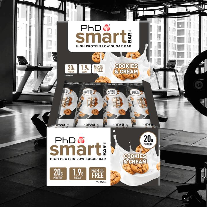 Actual product image PhD Nutrition Smart (Cookies & Cream, 12 pcs., 768 g)