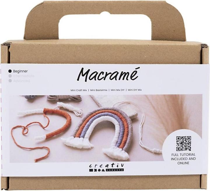 Creativ Company Mini Macramé Regenbogen