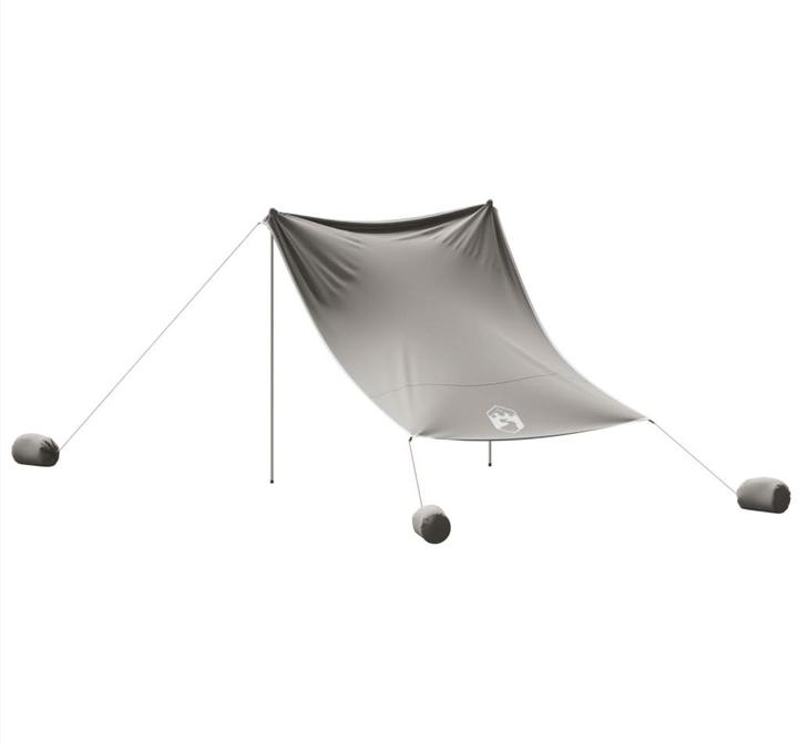 Image du produit VidaXL Tente d'ombrage de plage avec sacs de sable 214 x 236 cm (Tente de plage, 0.18 kg, 4 personnes)