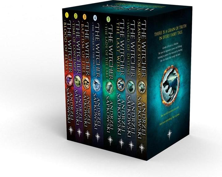 Actual product image The Witcher Boxed Set (English, Andrzej Sapkowski, Danusia Stok, David French, 2020)