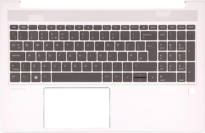 Actual product image HP Top Cover W/Keyboard CP NoSD