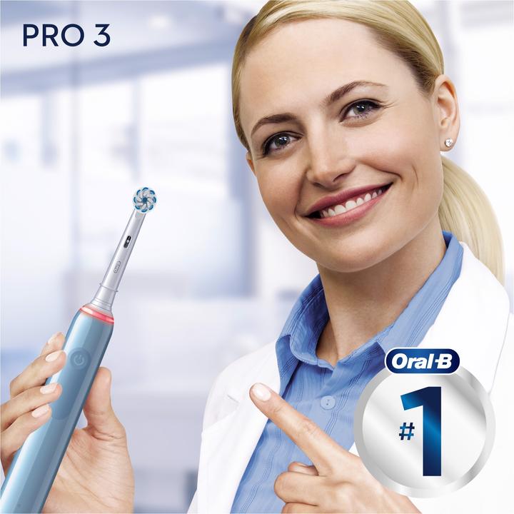Produktbild Oral-B Pro 3 3000 Sensitive Clean (Oszillierende Zahnbürste)