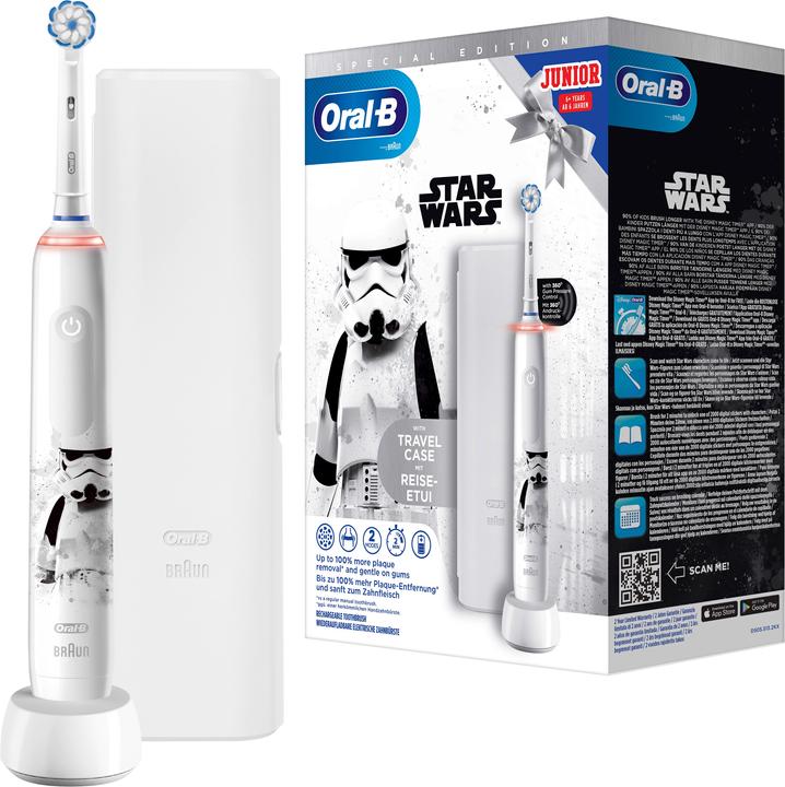 Actual product image Oral-B Junior Electric Toothbrush Star Wars + Travel case (Oscillating toothbrush)