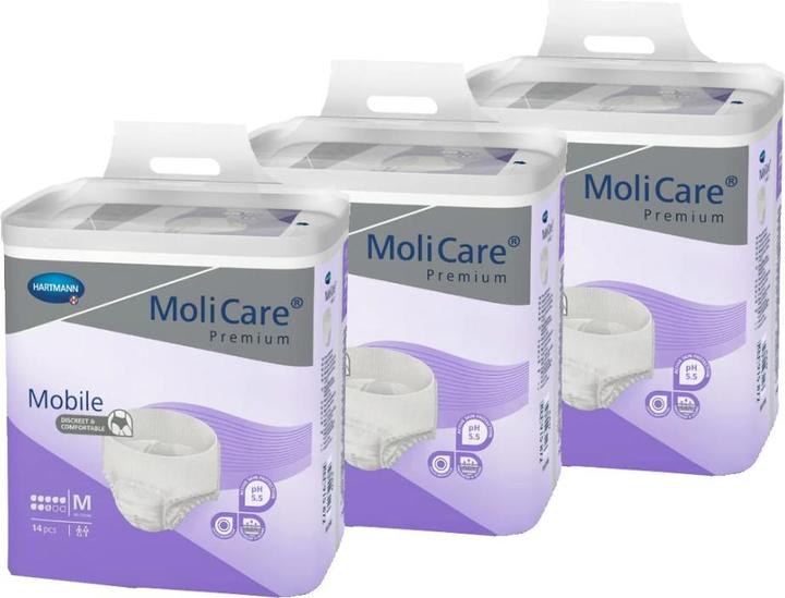 Produktbild Hartmann MoliCare Premium Mobile 8 Tropfen (3 x, M)