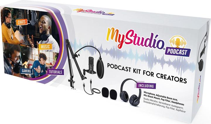 Image du produit Easypix MyStudio Podcast Kit pour les créateurs