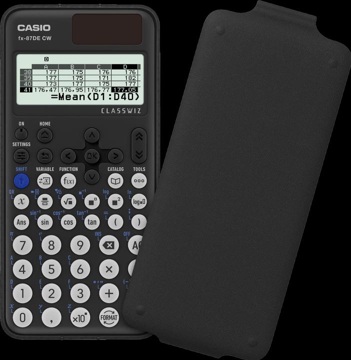 Image du produit Casio FX-87DE CW (Piles, Cellules solaires)