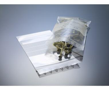 Actual product image Soennecken Ziplock bags 120x170mm 1.000 pcs./pack. (1 Piece)