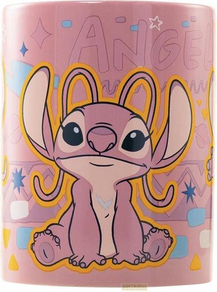 Actual product image Pyramid Lilo & Stitch Fuzzy Tasse Angel (440 ml, 1 x)