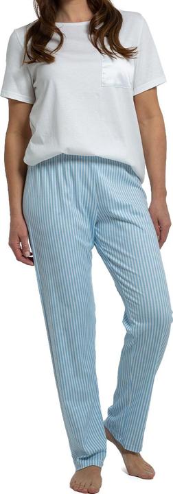Immagine prodotto Mey Pigiama Night2Day - Maglietta in cotone biologico con pantaloni lunghi (40, L)