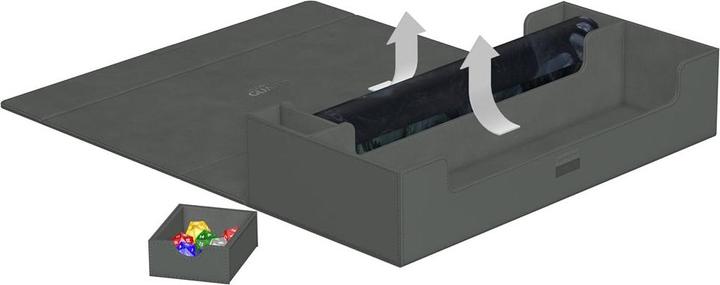 Produktbild Ultimate Guard Kartenbox XenoSkin Superhive 550+ Grau