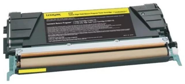 Produktbild Lexmark Toner yellow Orig.Nr. C746A3YG (Y)