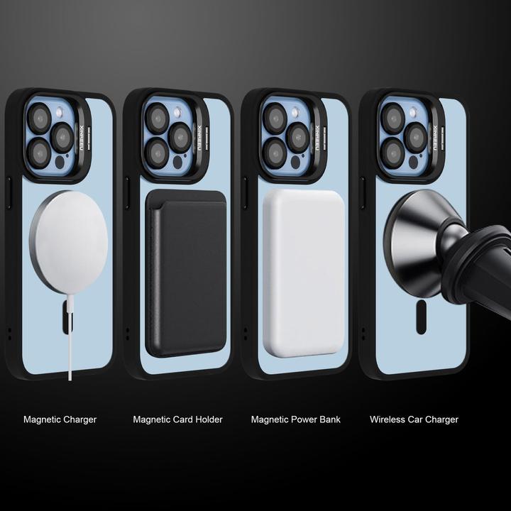 Produktbild Cadorabo Hülle für iPhone 12 PRO MAX kompatibel mit Magsafe inkl. Kameralinsen Schutz (Apple iPhone 12 Pro Max)