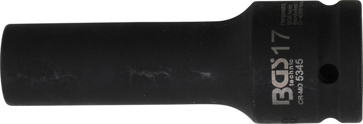 Produktbild BGS Kraft-Steckschlüssel-Einsatz Zwölfkant, tief | Antrieb Innenvierkant 20 mm (3/4") | SW 17 mm (17 mm)
