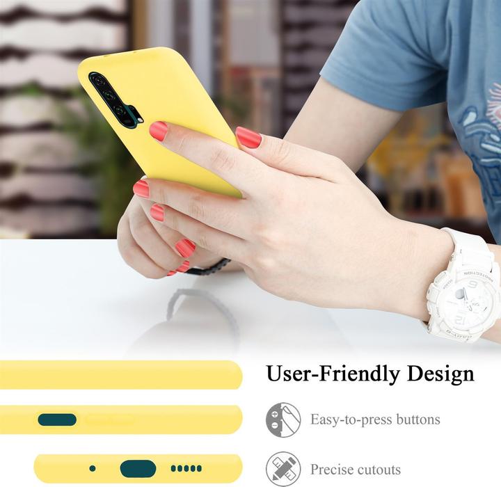 Image du produit Cadorabo TPU Liquid Silicone Case Cover (Honor 20 Pro)
