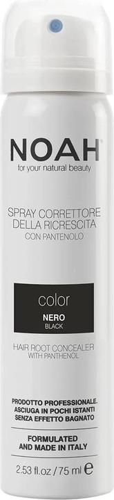 Actual product image Pure Pure NOAH Hair Root Concealer with Vitamin B5 Black 75ml - Made in Italy - Cruelty Free, No SLS or (Black)