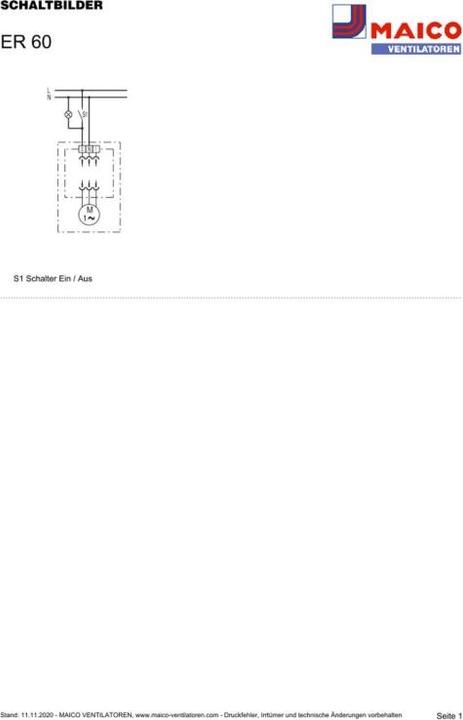 Produktbild Maico ER 60 Ventilatoreinsatz