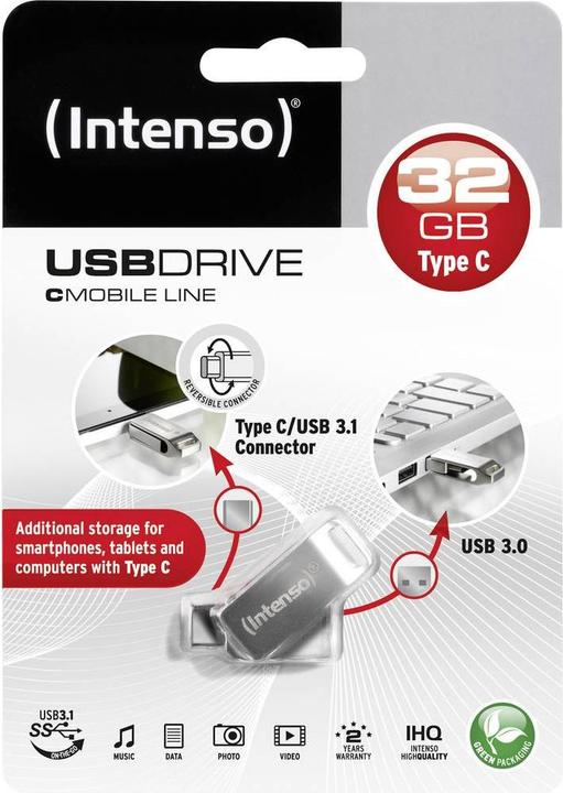Produktbild Intenso cMobile Line (32 GB, USB-A)