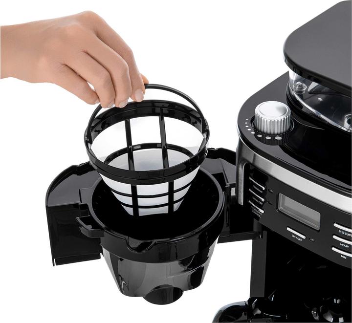 Produktbild Sencor SCE 7000BK Kaffeemaschine in Schwarz und Silber
