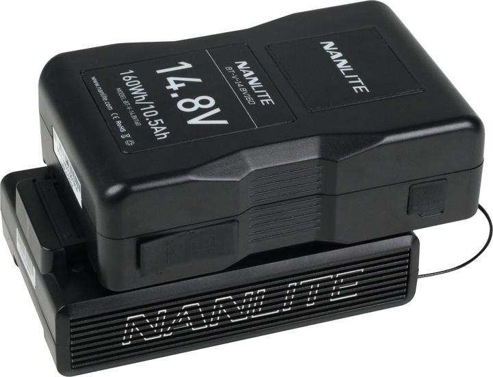 Immagine prodotto Nanlite Convertitore di batterie V-Mount (da 14,8V a 26V) (Caricabatterie per fotocamere)